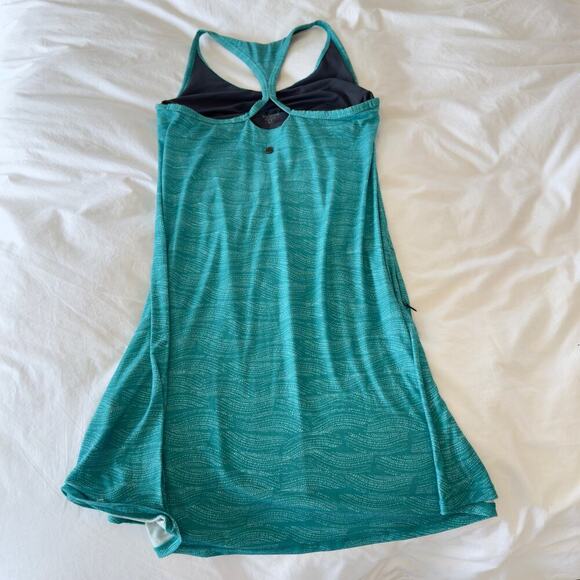 prAna Teal Riptide Blue Athletic Dress - Picture 4 of 5